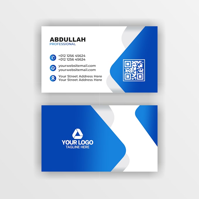 design unique minimalist business cards