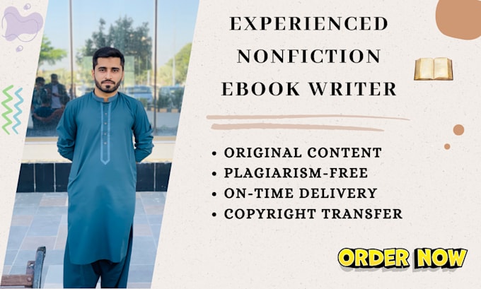 ghostwrite nonfiction ebook, ebook ghostwriter and ebook writer