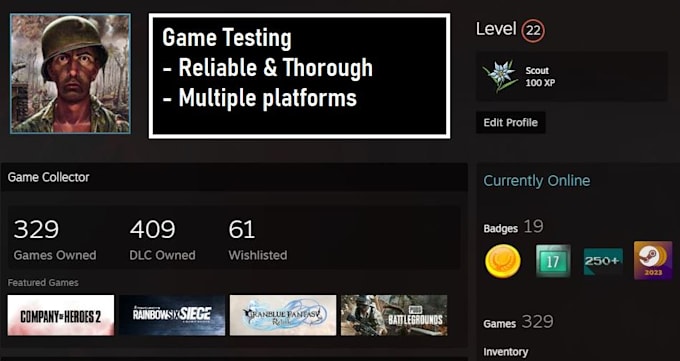 playtest your PC, browser, mobile, or tablet games
