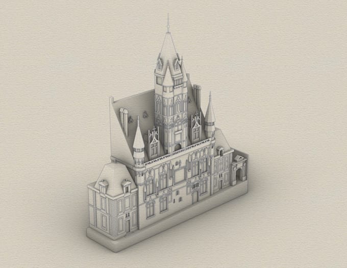 develop a 3d model in rhinoceros