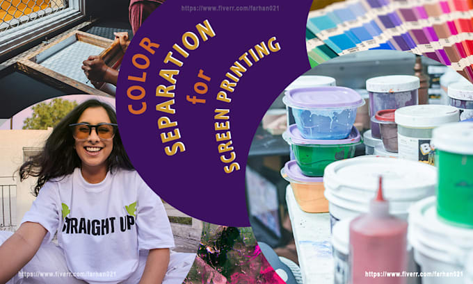 provide simulated process color separations for your designs