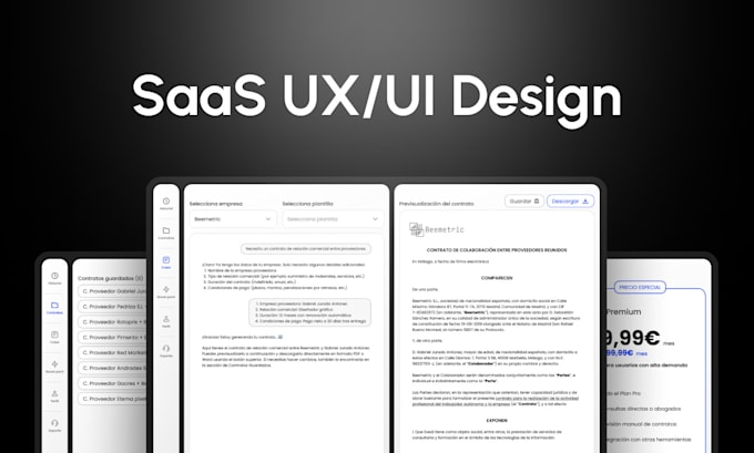 design ui ux for your saas
