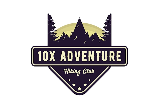 create a vintage outdoor adventure logo design