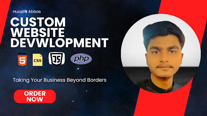 design and development custom websites