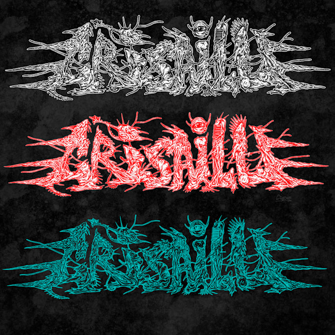 create a one of a kind grind core logo