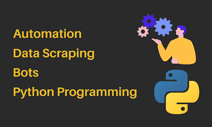 do python automation, scripting and web scraping