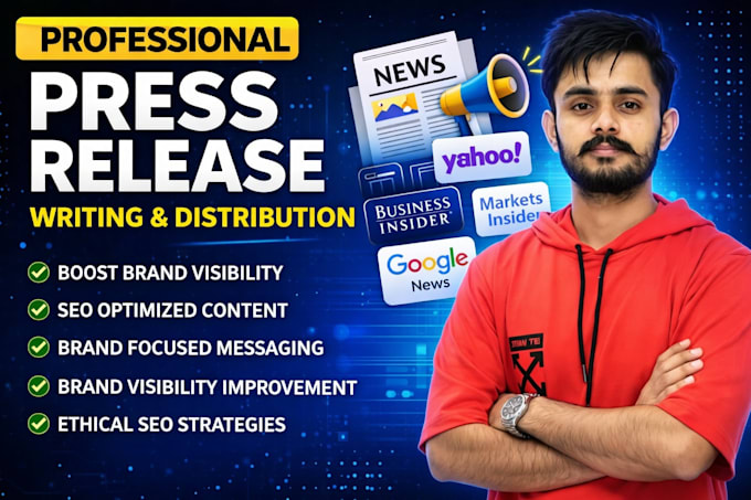 write and publish SEO press release for your brand