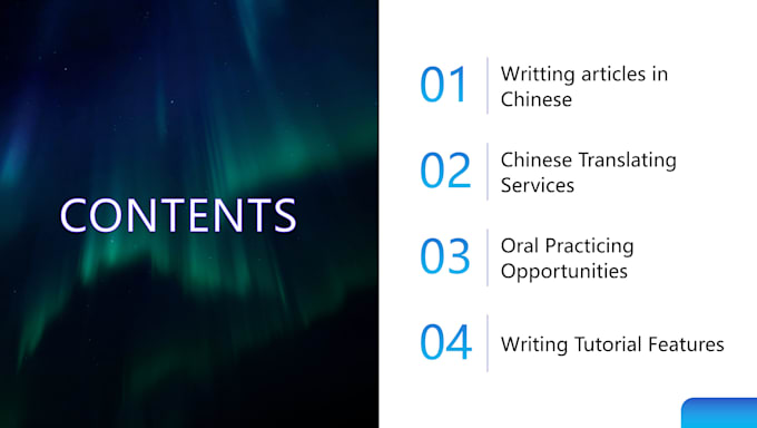 instruct your chinese writing and oral practice