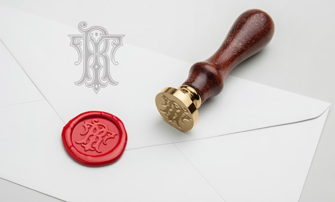 do logo to wax seal, crest, embossed, engraved ring, etc