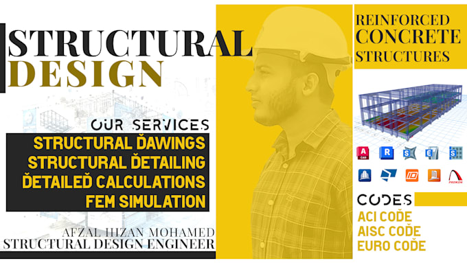 do structural design for reinforced concrete structures