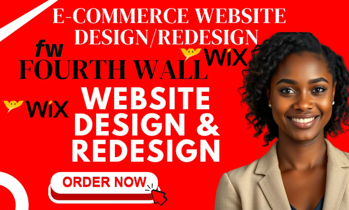 build wix fourth wall website, custom fourth wall website shop setup wix website