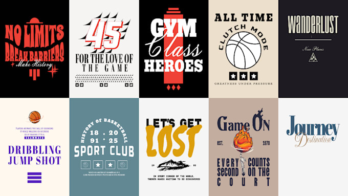 create custom typography, tshirt designs, and text effects