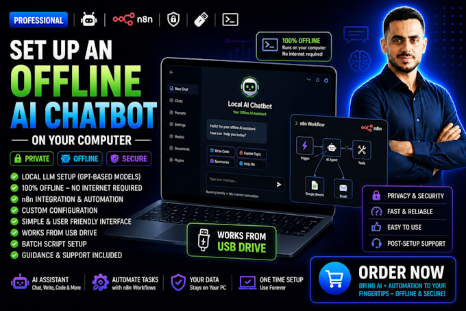 set up an offline ai chatbot on your computer