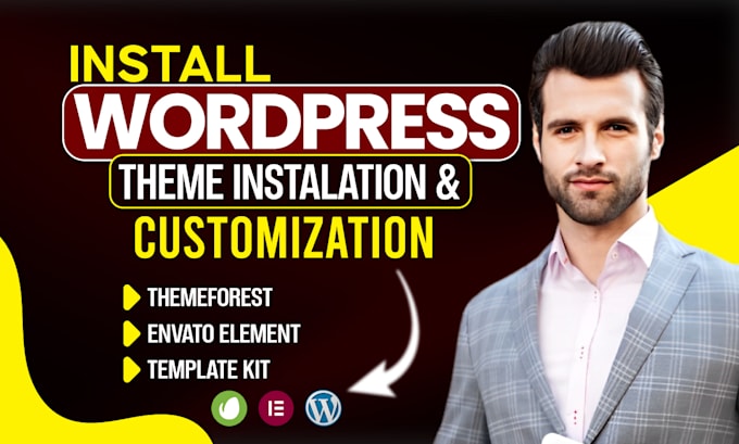 do themeforest envato wordpress theme installation, demo import, customization