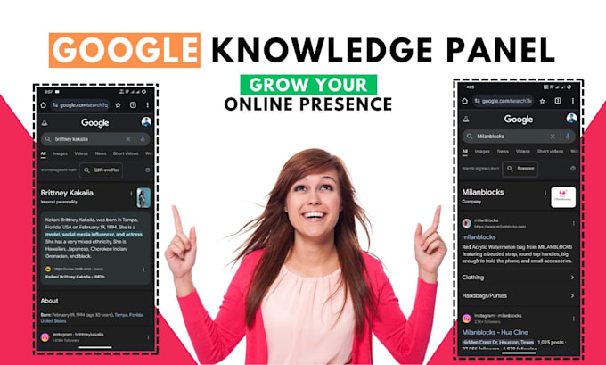 create a verified google knowledge panel for both individuals and businesses
