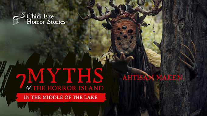 create a cinematic paranormal horror video book trailer