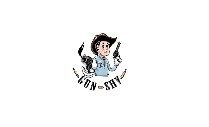 make awesome gun shy energy drink logo