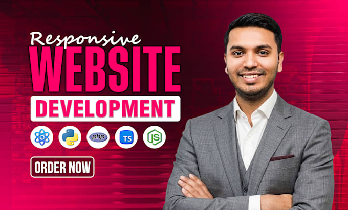 build custom websites, full stack website development and wordpress design