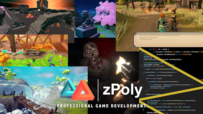 be your unity game developer and programmer