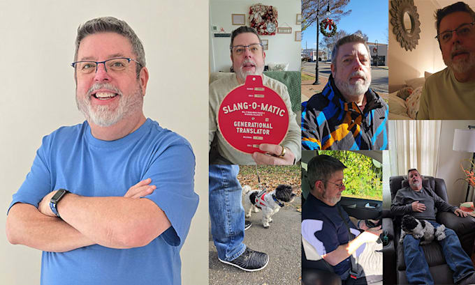 create quality ugc videos as a mature american senior male ugc creator