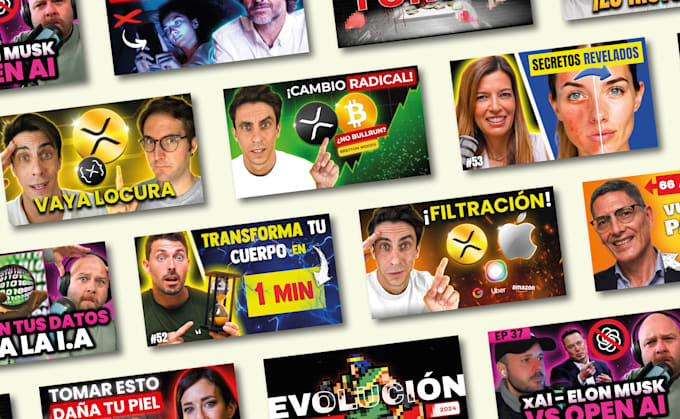diseño de miniaturas para youtube