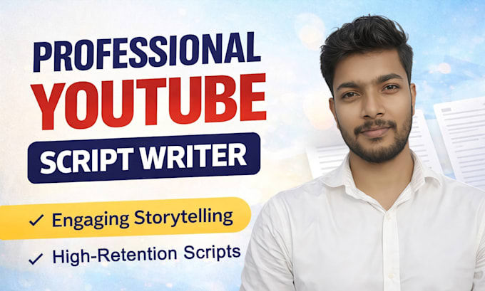 be your youtube scriptwriter for engaging video scripts