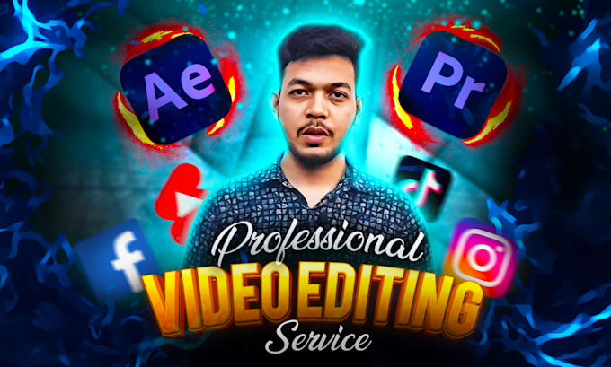 do professional videos editing, reels video, motion flyer design