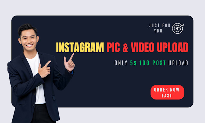 do instagram pic and video upload