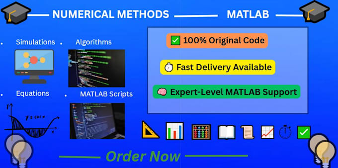do numerical methods, matlab code and matlab programming