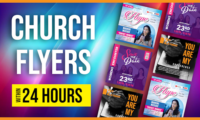 create exceptional church and event flyer designs