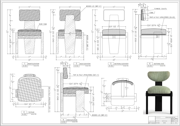 do technical drawing, line drawing, or manufacturing 2d drawing