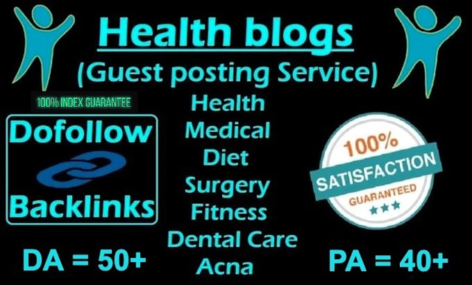 do guest post on high da health blog da57