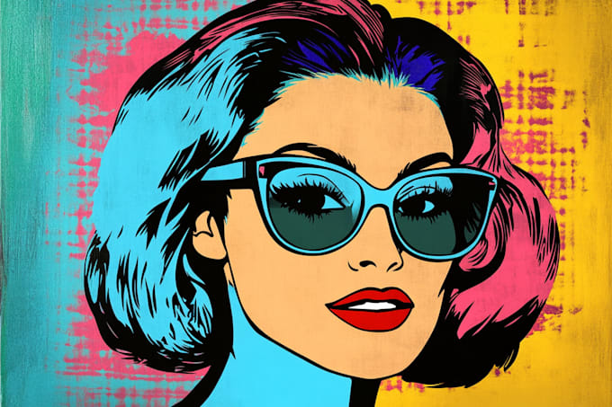draw amazing pop art portrait into your photo