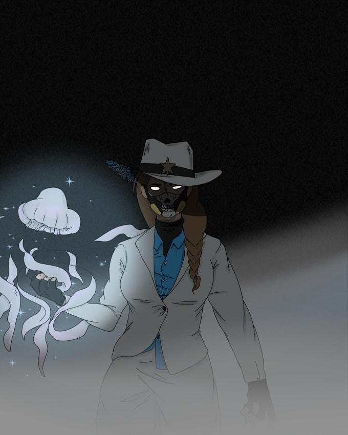draw your characters, humans only on this gig please