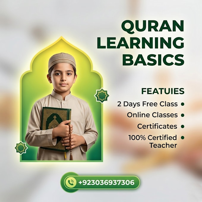 be your online quran teacher and islamic tutor