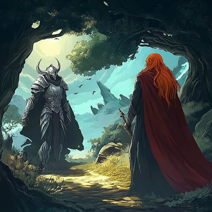 draw your fantasy character or oc character