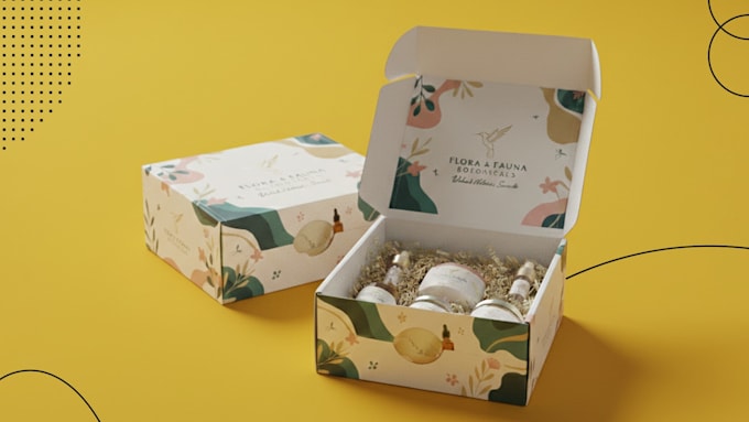design professional packaging, product box, mailer box, and amazon box