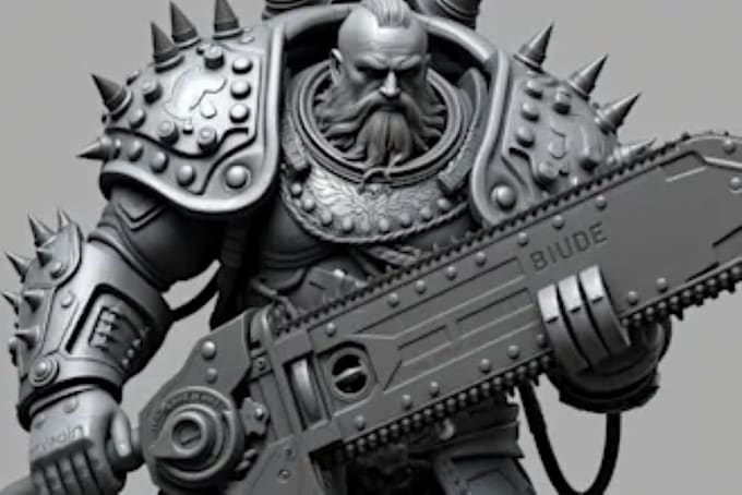 draw your favorite warhammer 40k character