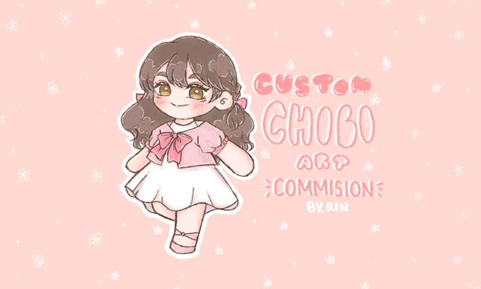 Draw characters in cute chibi artstyle by My0_rin | Fiverr