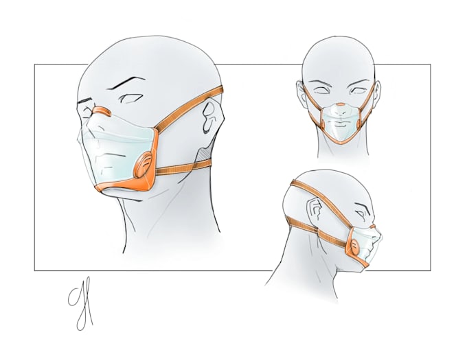draw industrial design product illustrations and sketches