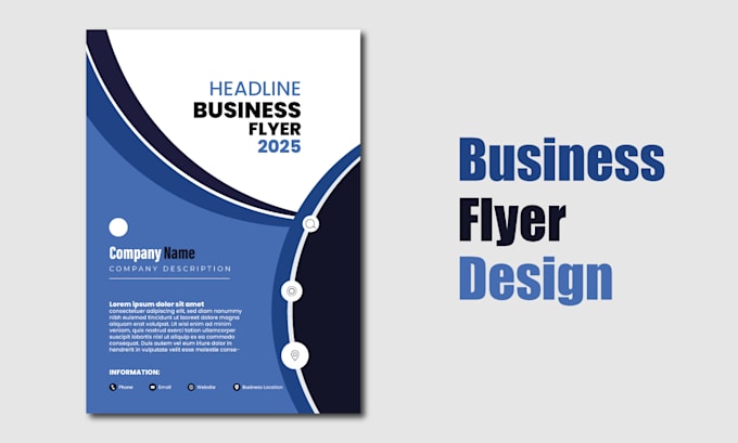 do professional business flyer design