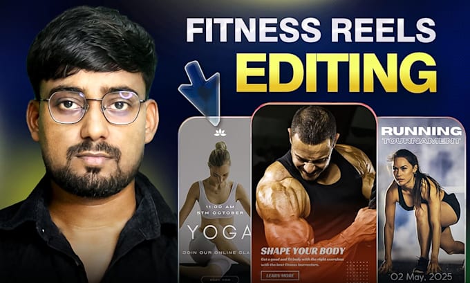 edit high retention fitness reels for coaches and personal trainers