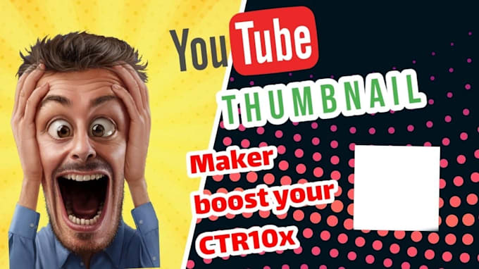 Create attractive and clickbait youtube thumbnail for you by ...
