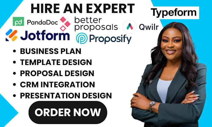 design stunning proposals, forms with pandadoc, proposify, qwilr