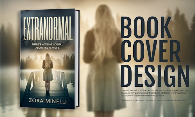 do book cover design, book cover or ebook cover design
