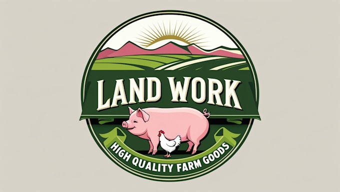 make farm logo design