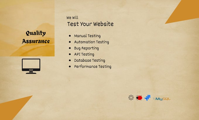test your website for bugs, usability, and bug report
