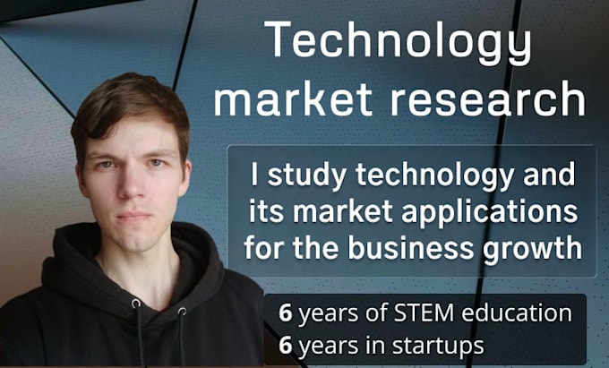 do technology market research