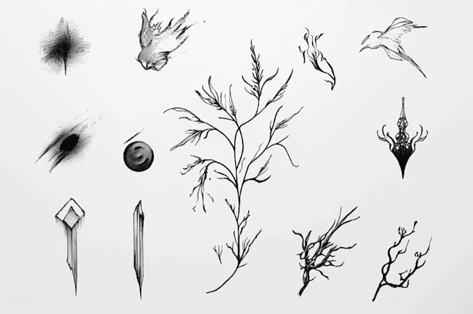create your unique minimalist tattoo design