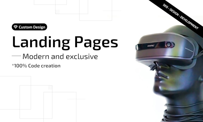 design and development your landing page